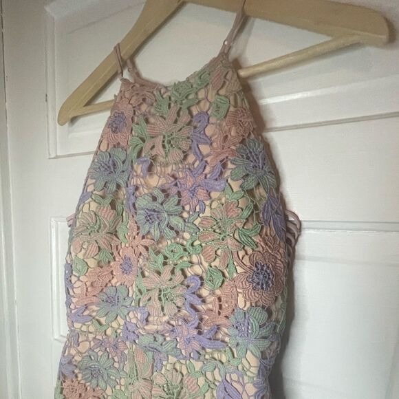 NWTs Gianni Bini Sandy Rose Lexi Dress Size Small - Picture 5 of 13